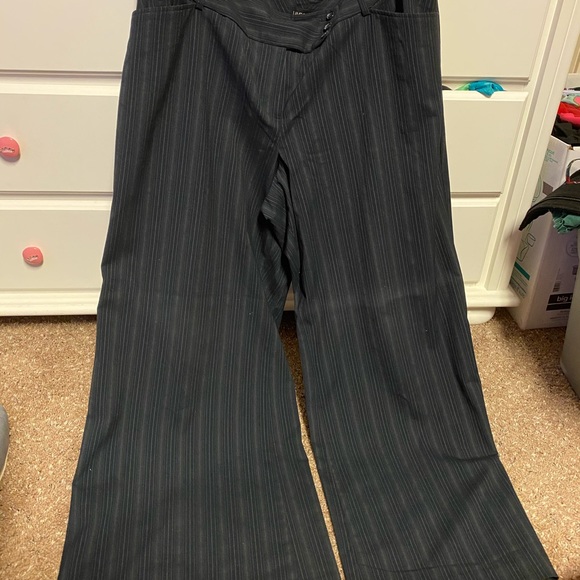 Lane Bryant Pants - Lane Bryant Wide Leg Trousers, Size 20